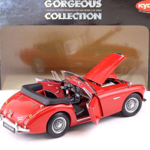 1:18 Kyosho Austin Healey 3000 MKIII Roadster with Top red 08143R - Image 4