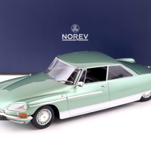 1:18 Norev Citroen DS 21 Le Leman 1968 green metallic - Limited 200 pcs. - Image 1