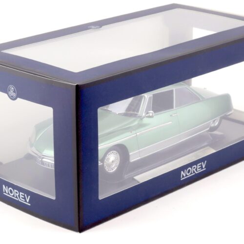 1:18 Norev Citroen DS 21 Le Leman 1968 green metallic - Limited 200 pcs. - Image 4