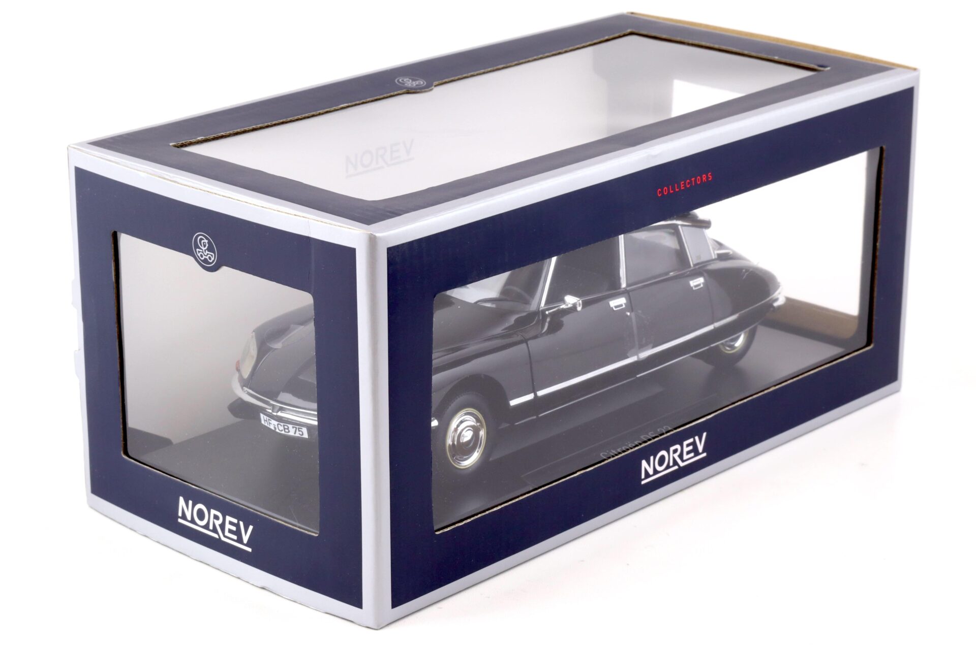 1:18 Norev Citroen DS 23 Pallas 1972 black/ grey interior 181580