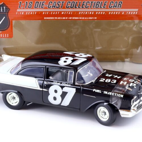 1:18 Highway61 Chevrolet 150 Utility Sedan Buck Baker Black Widow Racer 50293