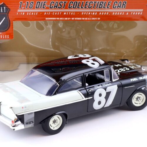 1:18 Highway61 Chevrolet 150 Utility Sedan Buck Baker Black Widow Racer 50293