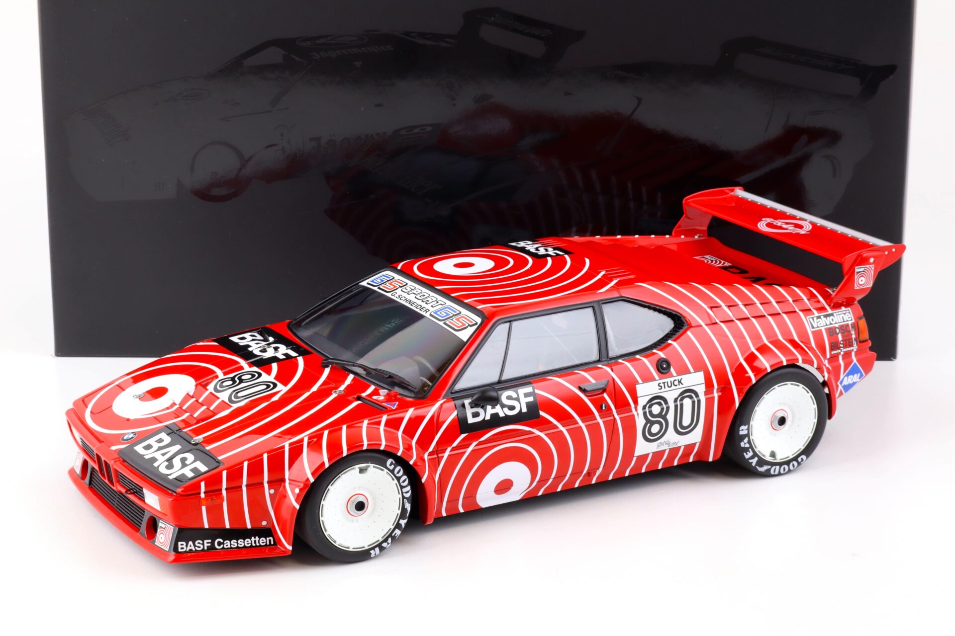 ID 87075 orig 1.jpg 1:12 Minichamps BMW M1 ProCar GS Tuning Stuck #80 BASF Procar Series 1980