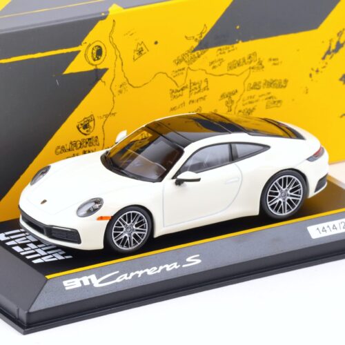 1:43 Minichamps Porsche 911 (992) Carrera S Coupe AHEAD white WAP DEALER