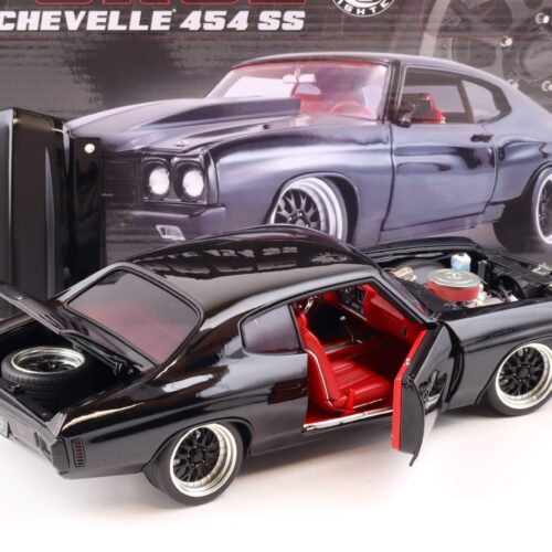 1:18 ACME 1970 Chevrolet Chevelle 454 SS Coupe GFORCE Street Fighter black