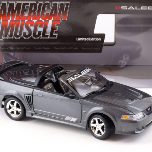 1:18 Auto World 2003 Saleen Mustang S281 SC Speedster dark Shadow gray - Image 2