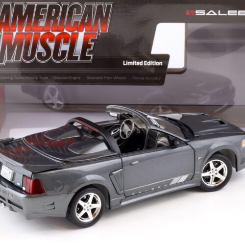 1:18 Auto World 2003 Saleen Mustang S281 SC Speedster dark Shadow gray - Image 3