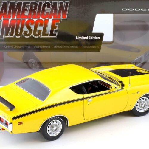 1:18 Auto World 1971 Dodge Charger Super Bee Fy1 Top Banana yellow