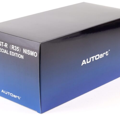 1:18 AUTOart Nissan GT-R (R35) Nismo Special Edition 2022 Ultimate metal silver 77503
