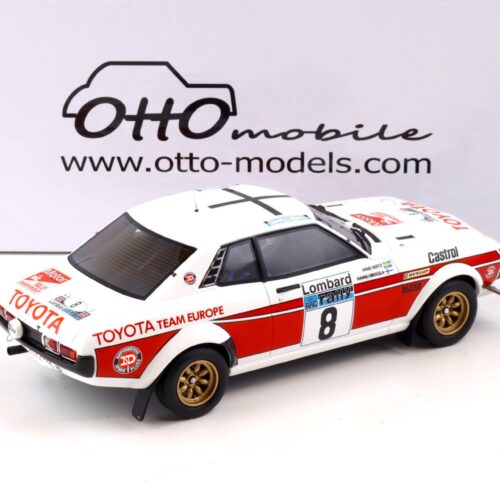 1:18 OTTO mobile OT1044 Toyota Celica RA21 Lombard RAC Rally 1977 white #8