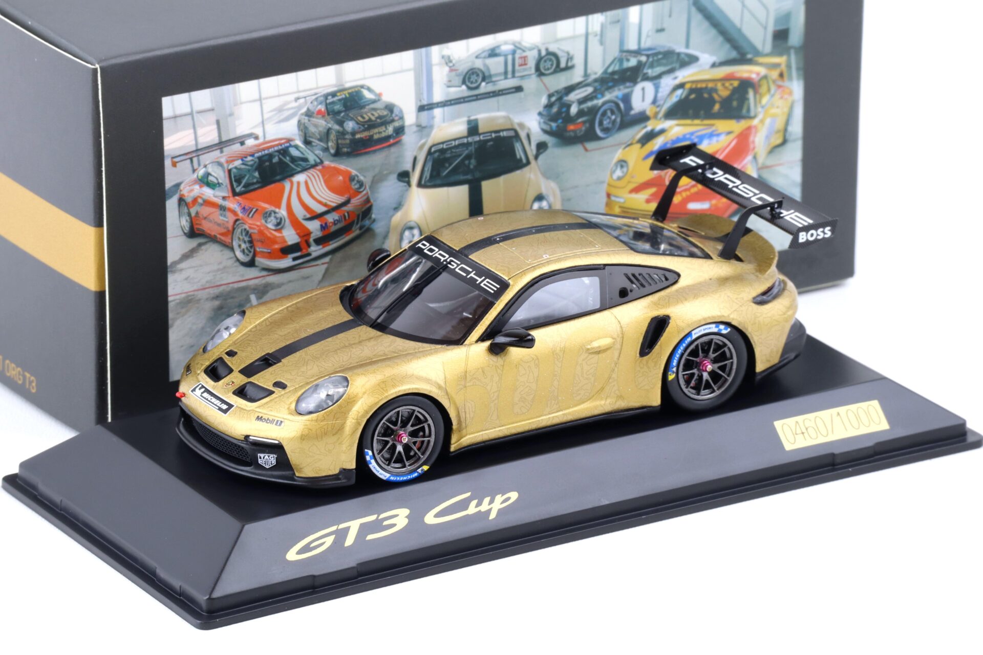 ID 87857 orig.jpg 1:43 Spark Porsche 911 (992) GT3 Cup 5000 Promo gold WAP DEALER