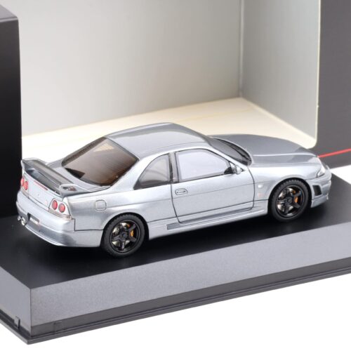 1:43 Kyosho Nissan Skyline GT-R R33 Nismo Grand Touring Car gray KSR43109GR - Image 2