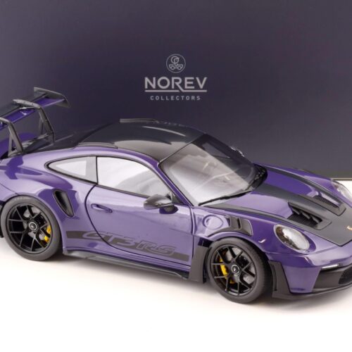 1:18 Norev Porsche 911 (992) GT3 RS Weissach Package 2022 Ultraviolet - Limited 300 pcs.