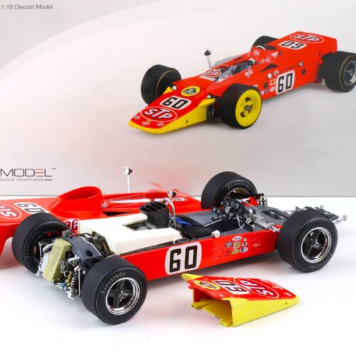 1:18 TSM Model 1968 Team Lotus Type 56 Indy 500 J.Leonard #60 Die-Cast
