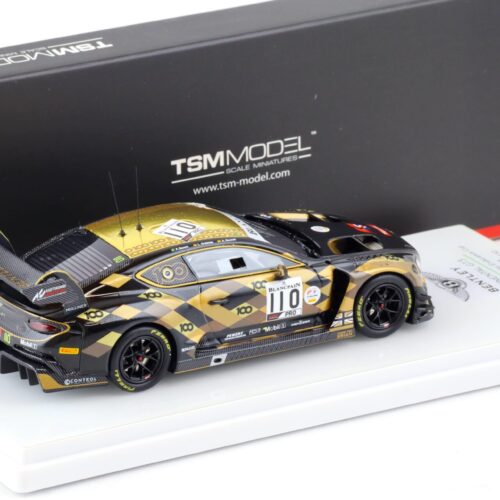 1:43 TSM Model Bentley Continental GT3 #110 - 2019 Total 24h of SPA TSM430492 - Image 2