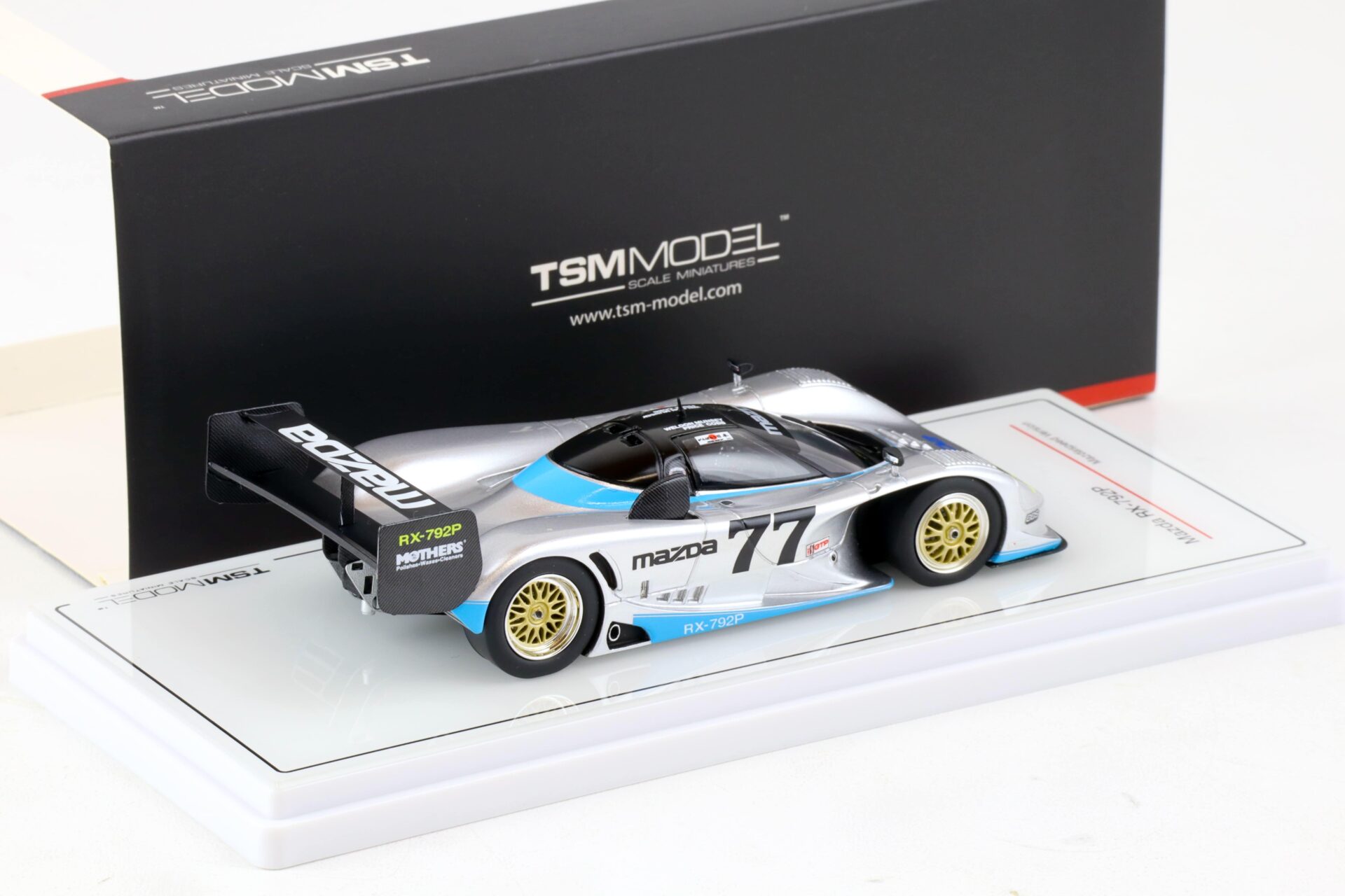1:43 TSM Model Mazda RX-792P MazdaSpeed Version #77 silver TSM430561
