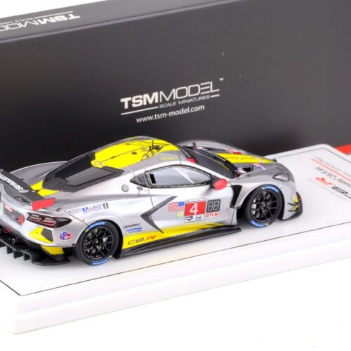 1:43 TSM Model Chevrolet Corvette C8.R #4 IMSA 24h of Daytona GTLM 2nd Place 2021 TSM430551 - Image 2