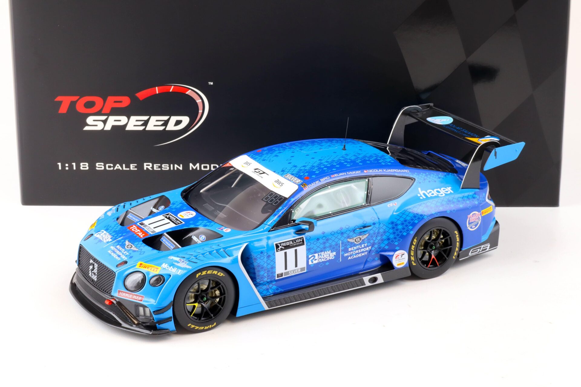 ID 88628 orig 1.jpg 1:18 Top Speed Bentley Continental GT3 #11 Total 24h of SPA 2020 Team Parker TS0344