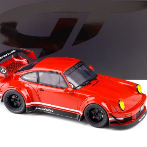 1:18 GT Spirit GT449 Porsche 911 (964) RWB Bodykit PAINKILLER 2023 red - Image 2