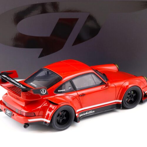 1:18 GT Spirit GT449 Porsche 911 (964) RWB Bodykit PAINKILLER 2023 red - Image 3