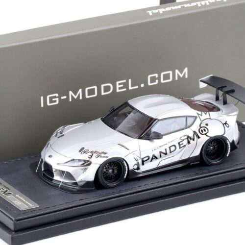 1:43 Ignition Model IG2146 Toyota Pandem Supra A90 silver/ black - Image 1