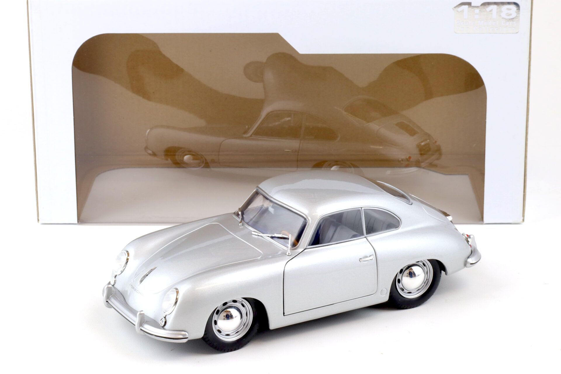ID 88872 orig 1.jpg 1:18 Solido Porsche 356 PRE-A Coupe 1953 silver S1802802