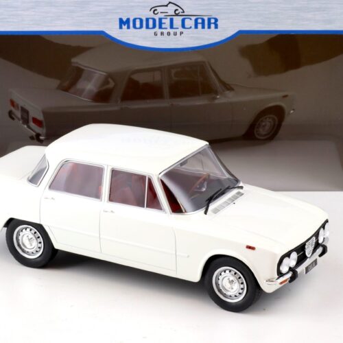 1:18 MCG Alfa Romeo Giulia Nuova Super 1974 white - Image 2