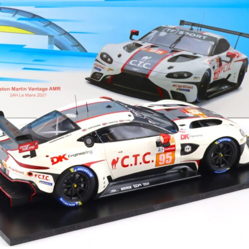1:18 Spark Aston Martin Vantage AMR #95 Le Mans 2021 Hartshorne/ Hancock/ Gunn