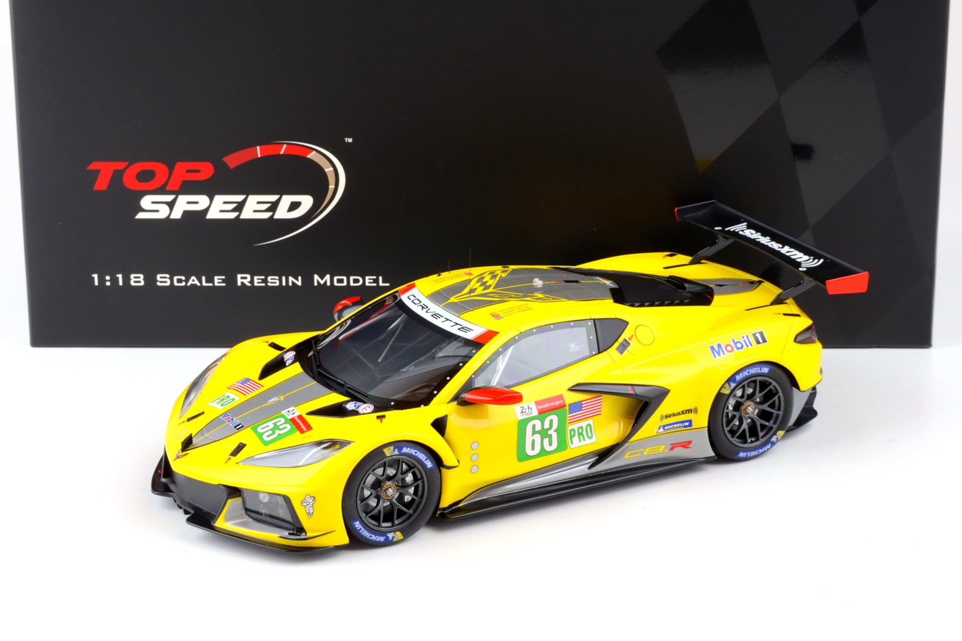 ID 89085 orig 1.jpg 1:18 Top Speed Chevrolet Corvette C8.R #63 Le Mans 24h GTE PRO 2nd Place 2021 TS0380