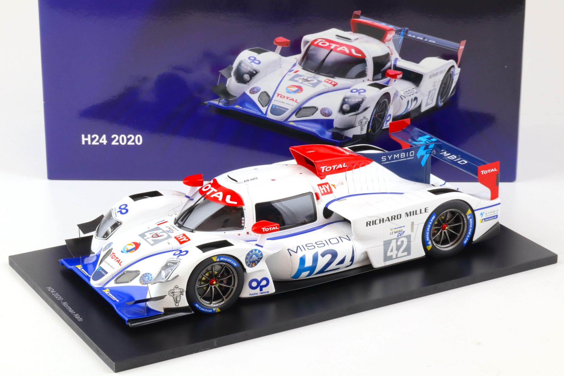 ID 89088 orig 1.jpg 1:18 Spark H24 Mission Hydrogen Test Car 24h Le Mans 2020 Norman Nato