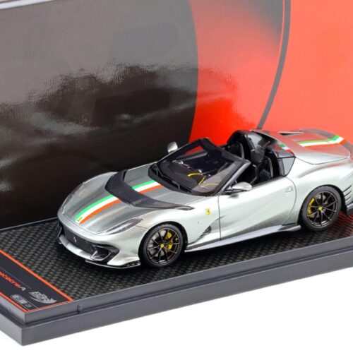 1:43 BBR Ferrari 812 Competizione A Grigio Coburn/ Italian Flag - Limited 28 pcs.
