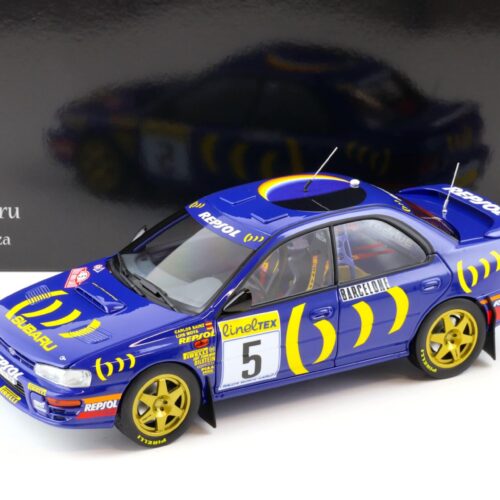 1:18 Kyosho Subaru Impreza 1995 Rallye Monte Carlo #5 Sainz/ Moya Repsol