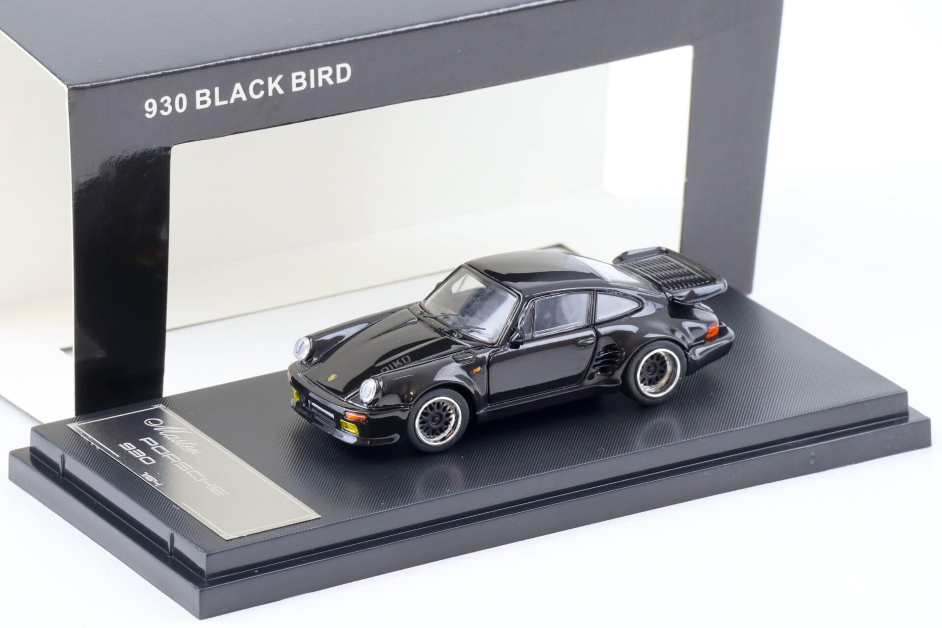 ID 90290 orig 1.jpg 1:64 Master Porsche 911 930 Turbo Black Bird Midnight black Diecast