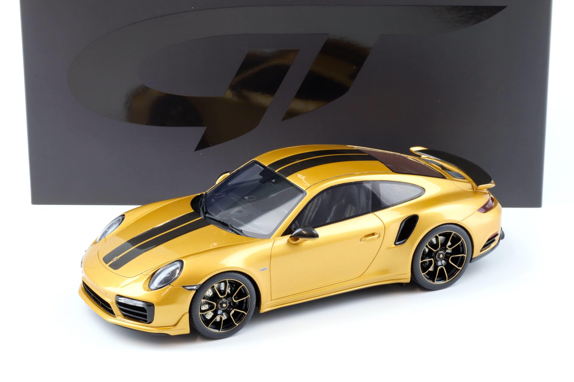 ID 90452 orig 1.jpg 1:18 GT Spirit GT444 Porsche 911 991.2 Turbo S Exclusive Coupe gold metallic 2018