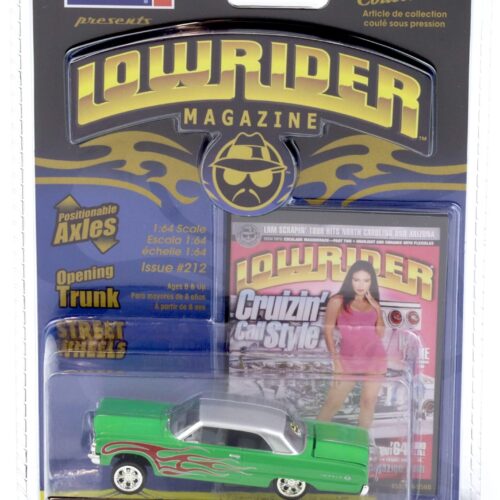 1:64 Revell Lowrider 1964 Chevrolet Impala green #212 Cruizin Cali Style - Image 1