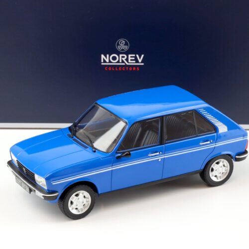 1:18 Norev Peugeot 104 S 1981 Ibis blue - Image 1