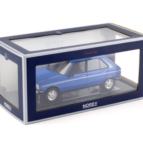 1:18 Norev Peugeot 104 S 1981 Ibis blue - Image 4