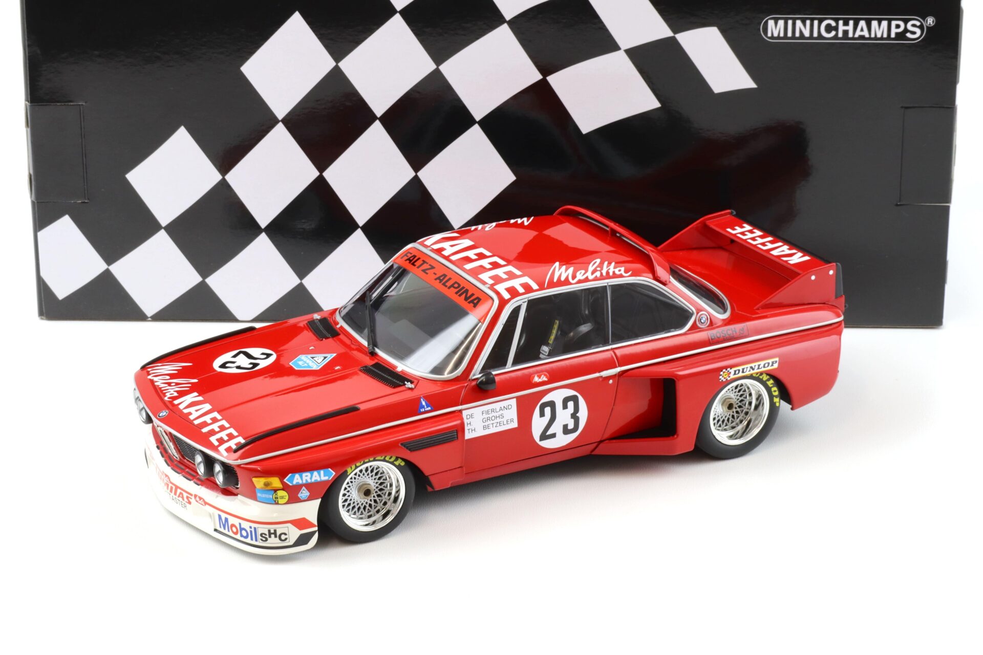ID 91203 orig.jpg 1:18 Minichamps BMW 3.0 CSL Faltz-Alpina #23 Zandvoort Trophy 1975 De Fierlant/Grohs