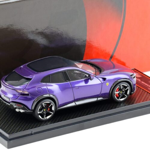 1:43 BBR Ferrari Purosangue with Panorama roof Viola Al Humaid - Limited 49 pcs.
