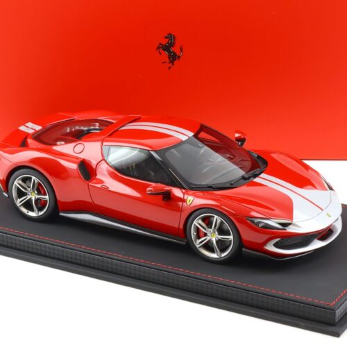 1:18 BBR Ferrari 296 GTB Assetto Fiorano Rosso Corsa with display - Limited 99 pcs