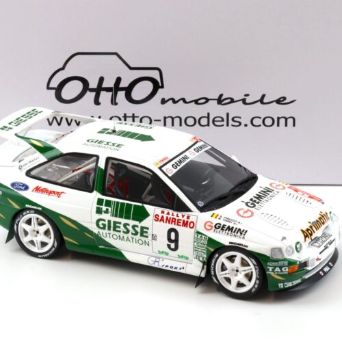 1:18 OTTO mobile OT1038 Ford Escort RS Cosworth Gr.A Rally San Remo Thiry 1994 - Image 2