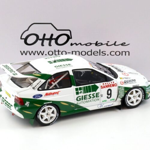 1:18 OTTO mobile OT1038 Ford Escort RS Cosworth Gr.A Rally San Remo Thiry 1994 - Image 3