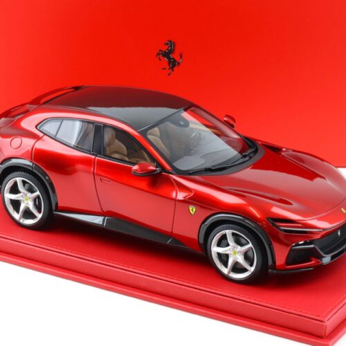 1:18 BBR Ferrari Purosangue Rosso Portofino red/ Carbon - Limited 40 pcs.