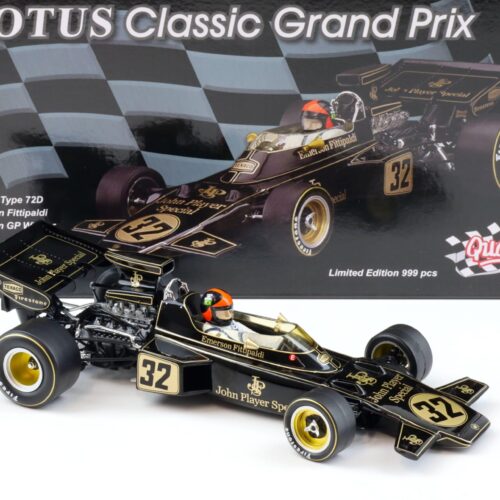1:18 Quartzo Lotus Type 72D Emerson Fittipaldi #32 Belgian GP Winner 1972