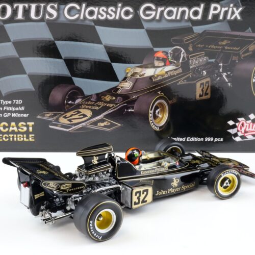 1:18 Quartzo Lotus Type 72D Emerson Fittipaldi #32 Belgian GP Winner 1972