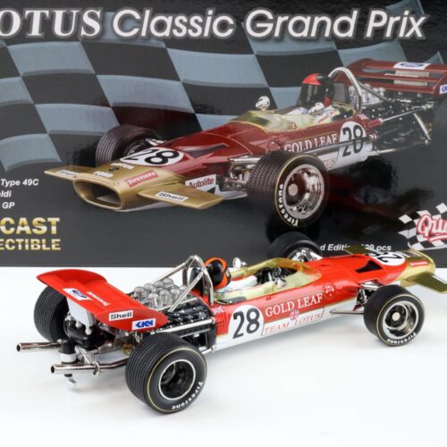 1:18 Quartzo Lotus Type 49C Emerson Fittipaldi #28 British GP 1970