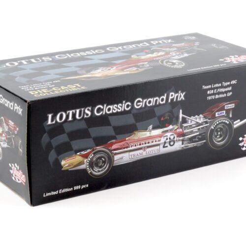 1:18 Quartzo Lotus Type 49C Emerson Fittipaldi #28 British GP 1970