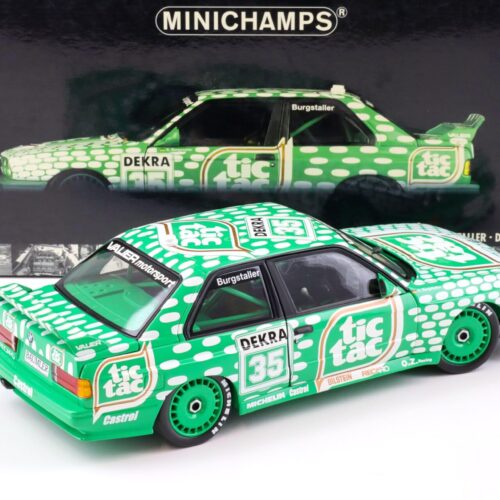 1:18 Minichamps BMW M3 E30 DTM TICTAC #35 A.Burgstaller DTM 1992