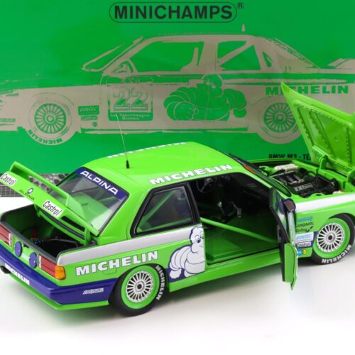 1:18 Minichamps BMW M3 E30 DTM Team Alpina #22 Danner Double Winner DTM 1988