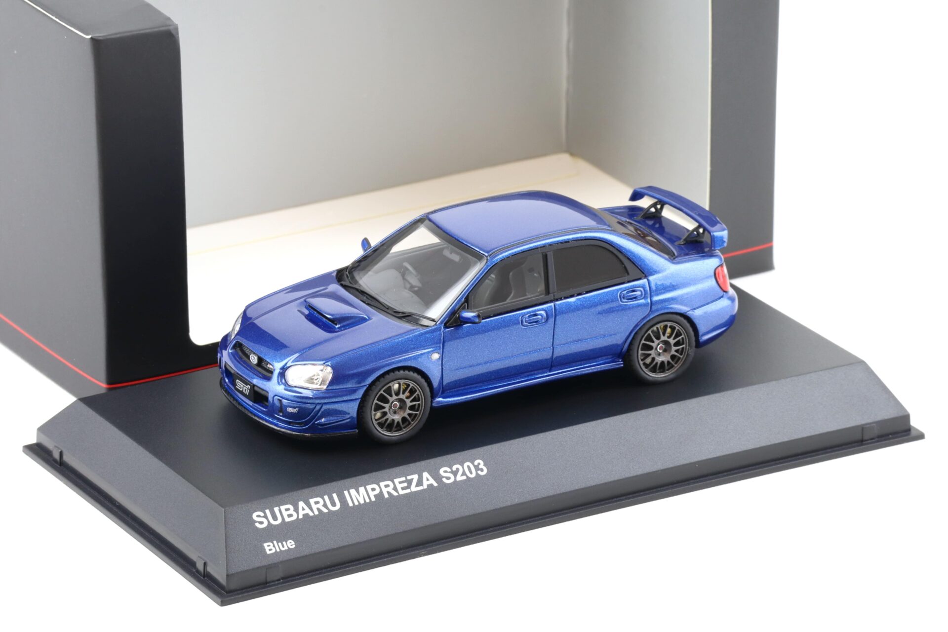 ID 92250 orig.jpg 1:43 Kyosho Subaru Impreza S203 blue metallic KSR43115BL